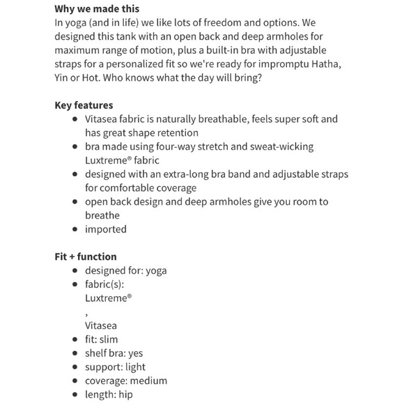 Lululemon Twist & Turn Tank - Picture 16 of 16